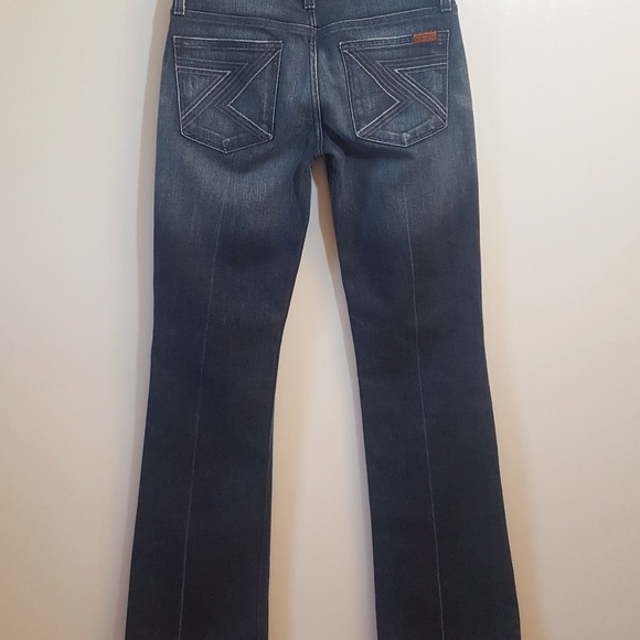 7 For All Mankind Flynt Flare Jeans - Picture 3 of 7